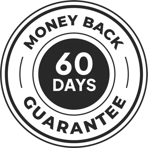 SodaTide 60-day money-back guarantee badge